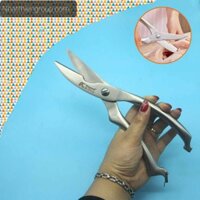 Kéo cắt thịt gà toàn thân inox sắc khỏe vệ sinh Kapusi 250mm Nhật Bản