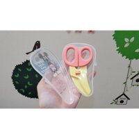 Kéo cắt thức ăn dặm cho bé Disney (Si Nhật)