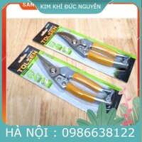 Kéo cắt tỉa cành cao cấp TOLSEN lưỡi inox thẳng không gỉ 200mm dùng làm vườn chăm sóc cây cối cao cấp