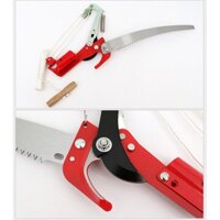 Kéo cắt tỉa cành cây trên cao 5m giật dây Đài Loan và đầu kéo đi kèm