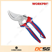 Kéo cắt tỉa cành, tay cầm bằng nhựa, lưỡi dao 50CR-V, 8.5 inches Workpro WP332013 / DCSG