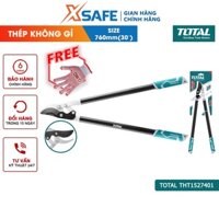Kéo cắt tỉa cây cảnh TOTAL THT1527401 29" thép Cr-V sơn phủ Teflon chống rỉ sét siêu bén, kéo cắt cây kiểng làm vườn