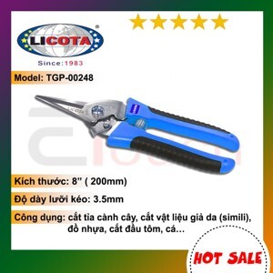 Kéo cắt tỉa và bấm Licota TGP-00248