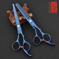 Kéo cắt tóc cao cấp Kaisho 6.0inh(xanh) v1