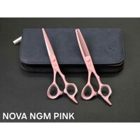 Kéo cắt tóc Nova NGM Pink
