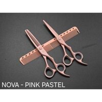 Kéo cắt tóc Nova NYB Pink