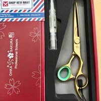 Kéo cắt tóc Sakura Gold NDG600