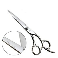 Kéo cắt tóc Viko AKAFUJI, Kéo cắt răng cưa EAS-603, thép Nhật chính hãng, dài 6 inches