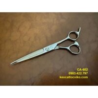 Kéo cắt tóc Viko Akafuji CA-602, thép Nhật chính hãng, dài 6 inches, quai phẳng lệch