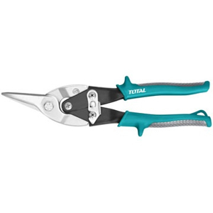 Kéo cắt tôn mũi cong phải Total THT523106, 10"