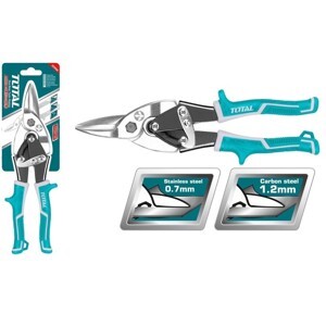 Kéo cắt tôn mũi cong trái Total THT521106 (10")