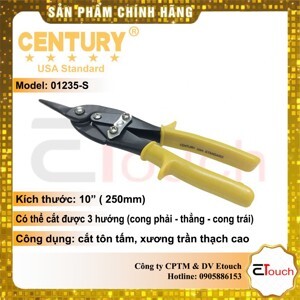 Kéo cắt tôn thẳng 10" Century 01235-S