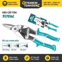 Kéo cắt tônTOTAL THT522106 chiều dài 250mm 10 inch kéo cắt tole chất liệu thép carbon - Trang bị toàn diện