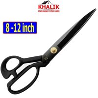 Kéo cắt vải dành cho thợ may chuyên nghiệp KHALIK làm bằng thép tốt (đủ cỡ lựa chọn)