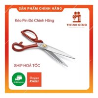 Kéo Cắt Vải. kéo cắt vải màu đỏ hãng pin. Hàng Chính Hãng. mua kéo cắt vải tặng kéo bấm.Kéo cắt vải size 10",11",12" in