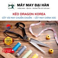 Kéo Cắt Vải May Chuồn Chuồn Hàn Quốc Dragonfly Chính Hãng Thiết Kế Nhẹ Nhàng, Vết Cắt Chính Xác Hạn Chế Được Việc Lệch Đ