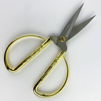 Kéo cắt vải, vật dụng gia đình hoa văn chạm khắc rồng phượng cao cấp