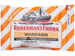 Kẹo Cay Con Tàu Fisherman's Friend Vị Quýt Gói 25g