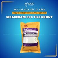 Keo chà ron SikaCeram 608 Tile Grout  Chống thấm tốt, dùng lâu ngày không bị đen - trắng