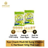 Kẹo Chanh Muối Bổ Sung Vitamin C Hartbeat 120g Thái Lan