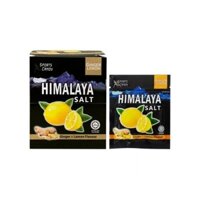 Kẹo chanh muối gừng HIMALAYA SALT Ginger Lemon hộp 12 gói x 6 viên
