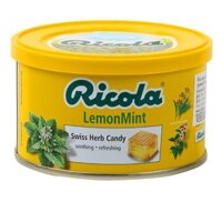 Kẹo Chanh Và Bạc Hà Ricola (100g)