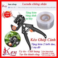 Kéo chiết ghép cành chuyên dụng đa năng, kéo cắt ghép cành cây nhật bản, dụng cụ làm vườn, chăm sóc cây cảnh