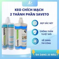 Keo Chít Mạch, Keo Chà Ron Saveto Epoxy Cao Cấp 22 Màu