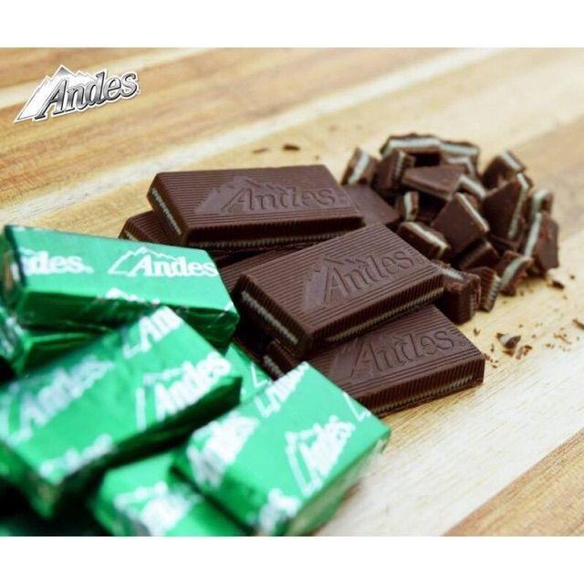 Kẹo Chocolate Andes nhân bạc hà - 132g