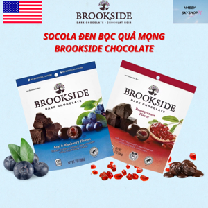 Kẹo chocolate đen Brookside nhân quả Việt quất Acai & Blueberry 907g