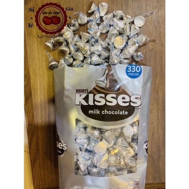 Kẹo Chocolate Hershey Kisses - 1.58kg