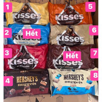 Kẹo Chocolate kisses ú các loại 283g-303g tuỳ loại hàng Mỹ