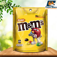 Kẹo Chocolate M&M Peanut 180g Úc