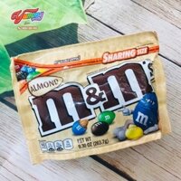 Kẹo Chocolate M&M's Của Mỹ Almond 263.7g