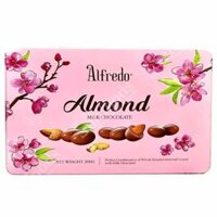 Kẹo Chocolate Nhân Hạnh Nhân Afredo Almond Milk Chocolate 300g