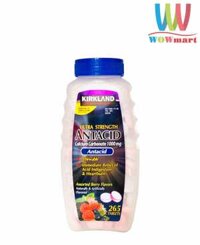 Kẹo chống đầy hơi Kirkland Signature Ultra Strength Antacid Calcium 1000mg 265 viên