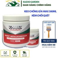 Keo Chống Rỉ Sét Chống Han Gỉ KMAX 500ml Nhập Khẩu Độ bền lên đến 10 năm [Tặng kèm chổi quét] ✅ Shopgiareso1✅