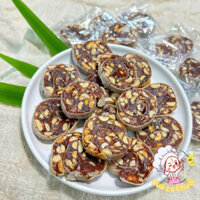 🔥Kẹo Chuối Cuộn Bánh Tráng Đậu Mè Nhà Làm Thơm Ngon, Ít Ngọt