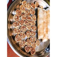 kẹo chuối cuộn Bến Tre