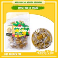 Kẹo chuối sáp đậu gừng mè Bến Tre 500gr