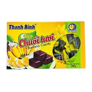 Kẹo chuối Thanh Bình tươi hộp 300g