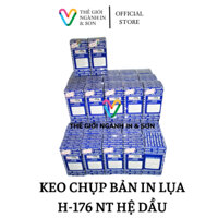 Keo chụp bản in lụa H-176 NT hệ dầu bao gồm chất bắt sáng
