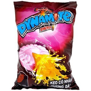 Kẹo có nhân hương dâu Dynamite Energy gói 330g