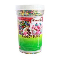 Kẹo cốm hạt nhiều màu trang trí Premier Win hộp 500gr