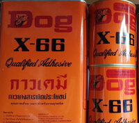 Keo con chó X66-3Kg (1T = 6lon )