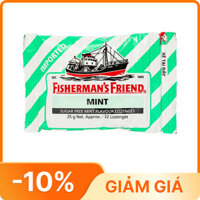 Kẹo con tàu Fisherman's Friend vị bạc hà (25g)