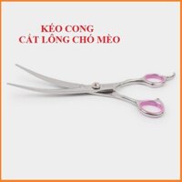 Kéo cong cắt tỉa lông chó mèo