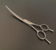 Kéo cong cắt tỉa lông chuyên nghiệp 7 inch-TDS-700C-Japan VG10-thép Nhật VG10 (30°cong) | TOPDOG2