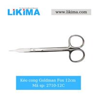 Kéo cong Goldman Fox 12cm – 2710-12C Likima