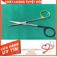 Kéo cong Super cut và TC 2 lưỡi dùng cắt cánh mũi và nhấn mí 12cm-Kéo cong-cắt cánh mũi và nhấn mí